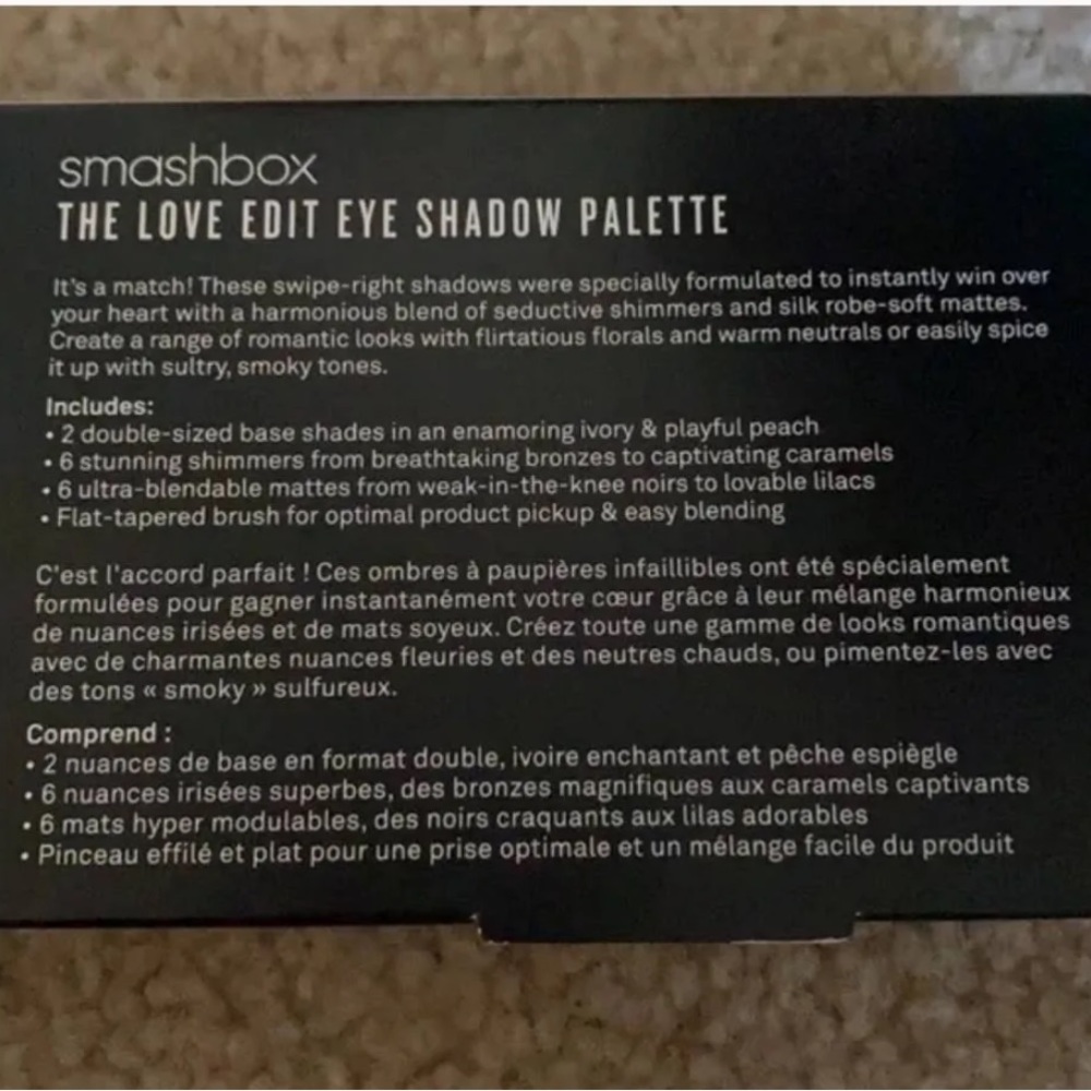 SMASHBOX
The Love Edit: Romantic Eye Shadow Palette - Picture 2 of 6